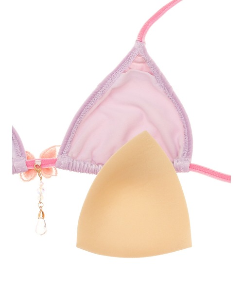 ravijour 水着　BIJOUX ビキニセット RAVIJOUR 水着 シャーリングビスチェ ビキニセット レディース