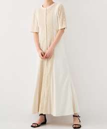 PUBLIC TOKYO | コットンレースミックスワンピース(ワンピース)