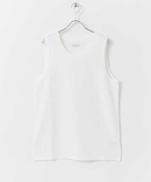 URBAN RESEARCH DOORS（アーバンリサーチドアーズ）の「ワッフルタンクトップ（タンクトップ・メンズ・ブラック/ホワイト/グレー・MEDIUM/LARGE）」の8枚目の写真