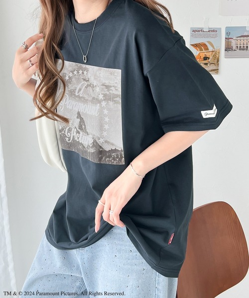 Java（ジャバ）の「【Paramount Pictures】  【JAVA】×クラシカルエルフ 別注グラフィックTシャツ（Tシャツ/カットソー・レディース・ホワイト/チャコール・LARGE/MEDIUM/SMALL/X-LARGE）」の14枚目の写真