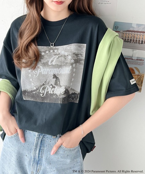 Java（ジャバ）の「【Paramount Pictures】  【JAVA】×クラシカルエルフ 別注グラフィックTシャツ（Tシャツ/カットソー・レディース・ホワイト/チャコール・LARGE/MEDIUM/SMALL/X-LARGE）」の13枚目の写真