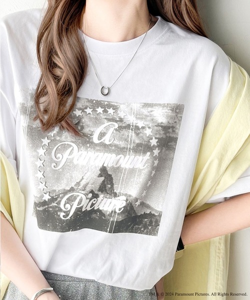 Java（ジャバ）の「【Paramount Pictures】  【JAVA】×クラシカルエルフ 別注グラフィックTシャツ（Tシャツ/カットソー・レディース・ホワイト/チャコール・LARGE/MEDIUM/SMALL/X-LARGE）」の16枚目の写真