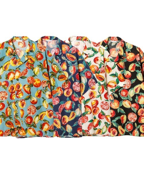 Sandinista（サンディニスタ）の「Sandinista Open Collar Semi-Double S/S Shirt（サンディニスタ オープンカラー セミダブル ショートスリーブシャツ）（シャツ/ブラウス・メンズ・オフホワイト/ブラック・MEDIUM/LARGE）」の9枚目の写真