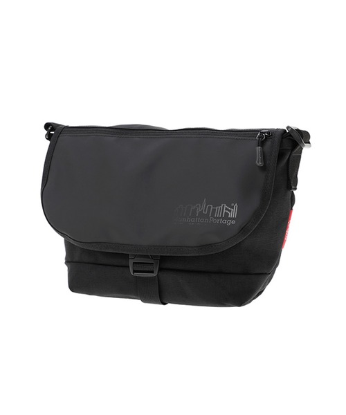 Manhattan Portage（マンハッタンポーテージ）の「Nylon Messenger Bag JR Flap Zipper Pocket Dulon（メッセンジャーバッグ・メンズ・ブラック/ライトグレー・SMALL）」の22枚目の写真