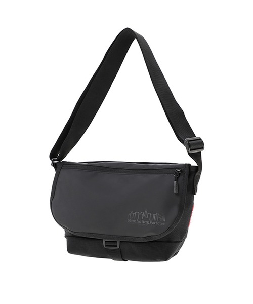 Manhattan Portage（マンハッタンポーテージ）の「Nylon Messenger Bag JR Flap Zipper Pocket Dulon（メッセンジャーバッグ・メンズ・ブラック/ライトグレー・SMALL）」の14枚目の写真