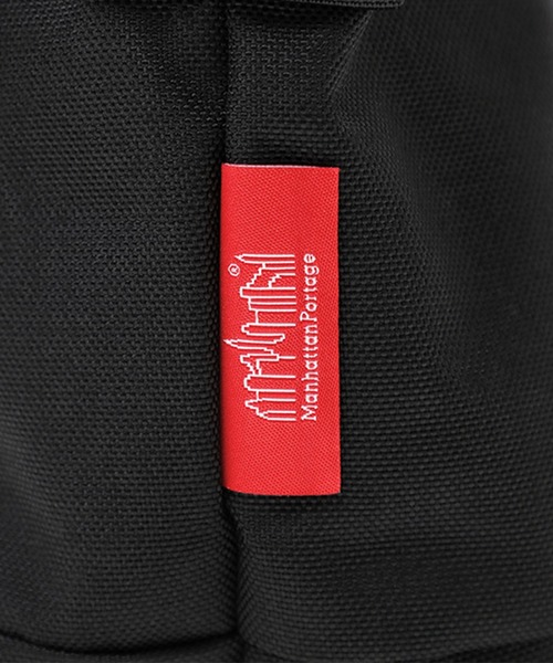 Manhattan Portage（マンハッタンポーテージ）の「Nylon Messenger Bag JR Flap Zipper Pocket Dulon（メッセンジャーバッグ・メンズ・ブラック/ライトグレー・SMALL）」の12枚目の写真