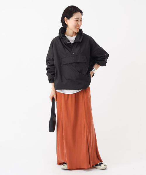 【新品】　AP STUDIO フィブリルキュプラスカート　ブラック AP STUDIO スカート フィブリルキュプラ : ZOZOTOWN Yahoo!店