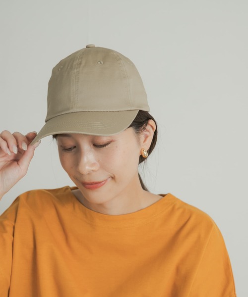 URBAN RESEARCH DOORS（アーバンリサーチドアーズ）の「ツイルキャップ（キャップ・レディース・ブラック/ベージュ/ホワイト系その他・ONE）」の3枚目の写真