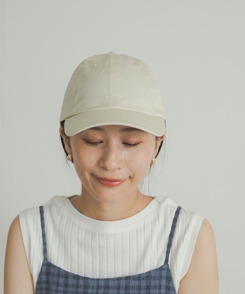 URBAN RESEARCH DOORS（アーバンリサーチドアーズ）の「ツイルキャップ（キャップ・レディース・ブラック/ベージュ/ホワイト系その他・ONE）」の4枚目の写真