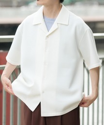 ITEMS URBANRESEARCH | ワッフル オープンカラー 半袖シャツ(シャツ/ブラウス)