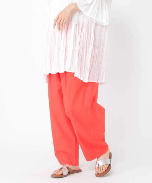 studio CLIP（スタディオクリップ）の「ボタニカルダイカーブパンツ（その他パンツ・レディース・ピンク/イエロー/ブルー/レッド・FREE/PF）」の19枚目の写真