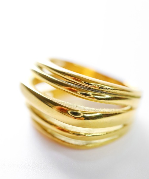 TUWAKRIM(トゥワクリム)の「【TUWAKRIM】ボビーナリング(リング・レディース・ゴールド・MEDIUM/LARGE/X-LARGE)」の6枚目の写真