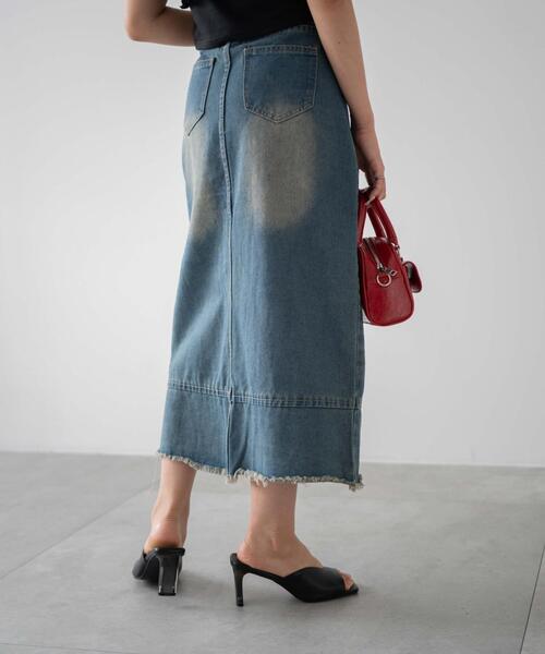 【BALENCIAGA】レースアップ スカート スモーキーグレー デニム Demna's New Balenciaga Collection is About Merch and Metatarsals