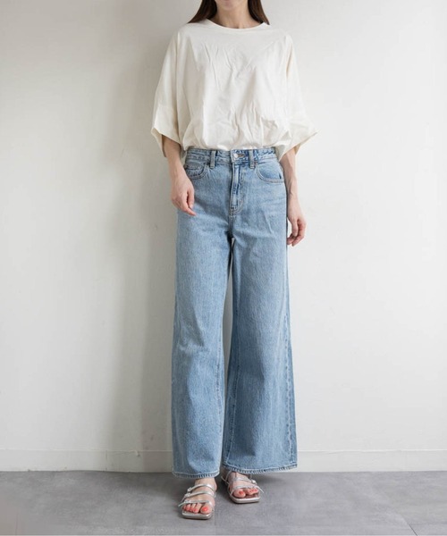 Fabby fabby（ファビィーファビィー）の「ビジューナローストラップサンダル（サンダル・レディース・ゴールド/シルバー・LARGE/MEDIUM）」の3枚目の写真