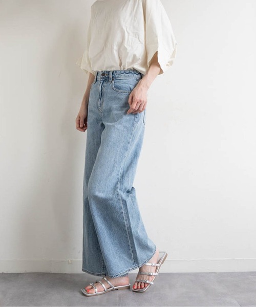 Fabby fabby（ファビィーファビィー）の「ビジューナローストラップサンダル（サンダル・レディース・ゴールド/シルバー・LARGE/MEDIUM）」の5枚目の写真