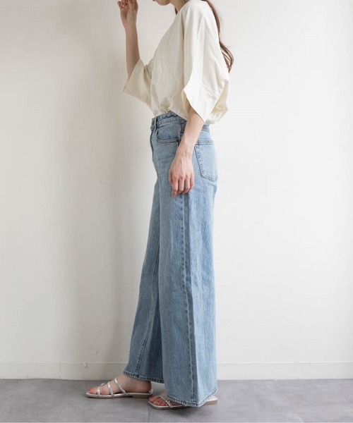 Fabby fabby（ファビィーファビィー）の「ビジューナローストラップサンダル（サンダル・レディース・ゴールド/シルバー・LARGE/MEDIUM）」の6枚目の写真