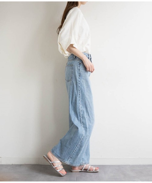 Fabby fabby（ファビィーファビィー）の「ビジューナローストラップサンダル（サンダル・レディース・ゴールド/シルバー・LARGE/MEDIUM）」の7枚目の写真