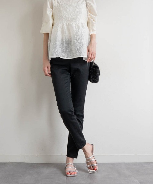 Fabby fabby（ファビィーファビィー）の「ビジューナローストラップサンダル（サンダル・レディース・ゴールド/シルバー・LARGE/MEDIUM）」の10枚目の写真