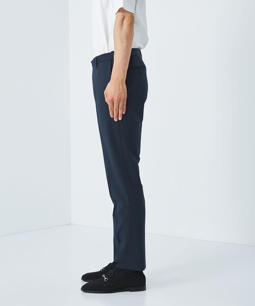 green label relaxing（グリーンレーベルリラクシング）の「A+ TWPU サージ スリム スラックス -ウォッシャブル・ストレッチ・防シワ・アジャスター-（スラックス・メンズ・ブラック/ネイビー/ダークブラウン/ロイヤルブルー・S/XS/M/XXL/XL/L）」の19枚目の写真