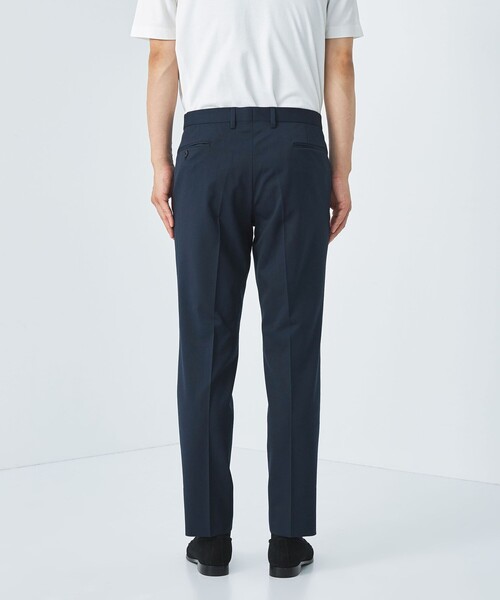 green label relaxing（グリーンレーベルリラクシング）の「A+ TWPU サージ スリム スラックス -ウォッシャブル・ストレッチ・防シワ・アジャスター-（スラックス・メンズ・ブラック/ネイビー/ダークブラウン/ロイヤルブルー・S/XS/M/XXL/XL/L）」の20枚目の写真