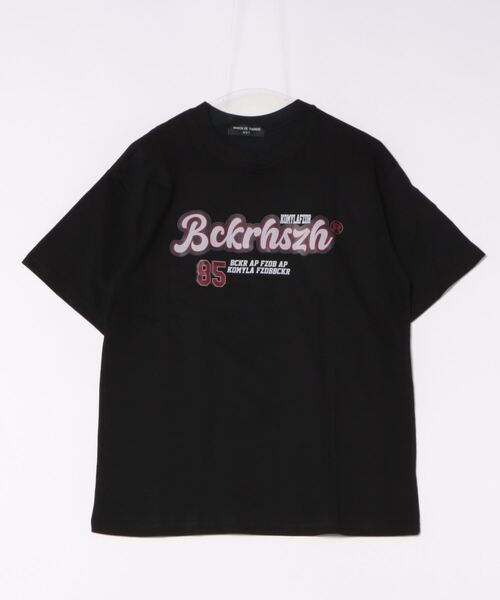 MAISON DE THERESE(メゾン ド テレーズ)の「綿100%オーバーサイズロゴプリントTシャツ(Tシャツ/カットソー・レディース・ブラック/ワイン/ライトベージュ/ベージュ/グレー/ホワイト・M/L)」の12枚目の写真