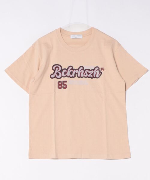 MAISON DE THERESE(メゾン ド テレーズ)の「綿100%オーバーサイズロゴプリントTシャツ(Tシャツ/カットソー・レディース・ブラック/ワイン/ライトベージュ/ベージュ/グレー/ホワイト・M/L)」の8枚目の写真