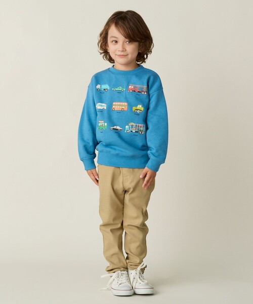 BEAMS mini(ビームスミニ)の「ワーキングカー スウェット (90~130cm)(スウェット・キッズ・その他/ブルー系その他3/グリーン・130/120/110/100/90)」の9枚目の写真