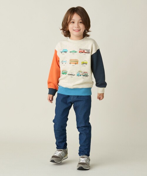 BEAMS mini(ビームスミニ)の「ワーキングカー スウェット (90~130cm)(スウェット・キッズ・その他/ブルー系その他3/グリーン・130/120/110/100/90)」の12枚目の写真