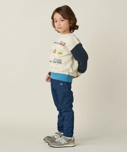 BEAMS mini(ビームスミニ)の「ワーキングカー スウェット (90~130cm)(スウェット・キッズ・その他/ブルー系その他3/グリーン・130/120/110/100/90)」の13枚目の写真