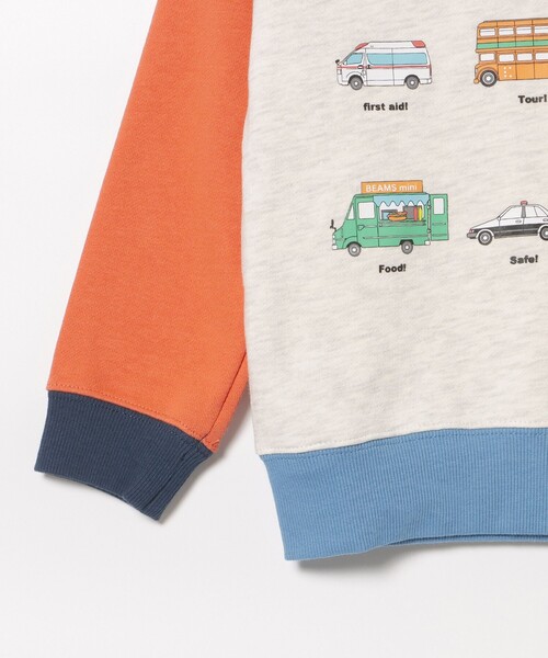 BEAMS mini(ビームスミニ)の「ワーキングカー スウェット (90~130cm)(スウェット・キッズ・その他/ブルー系その他3/グリーン・130/120/110/100/90)」の17枚目の写真