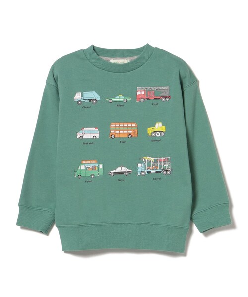 BEAMS mini(ビームスミニ)の「ワーキングカー スウェット (90~130cm)(スウェット・キッズ・その他/ブルー系その他3/グリーン・130/120/110/100/90)」の20枚目の写真