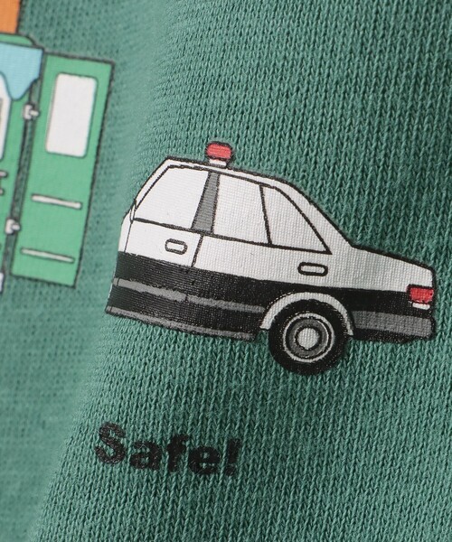 BEAMS mini(ビームスミニ)の「ワーキングカー スウェット (90~130cm)(スウェット・キッズ・その他/ブルー系その他3/グリーン・130/120/110/100/90)」の22枚目の写真