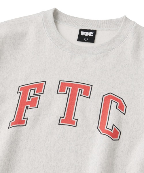 FTC（エフティーシー）の「CRACKED LOGO CREW NECK（スウェット・メンズ・ブラック/アッシュ/クリーム/ネイビー/パープル・MEDIUM/LARGE/X-LARGE/SMALL）」の7枚目の写真