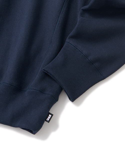 FTC（エフティーシー）の「CRACKED LOGO CREW NECK（スウェット・メンズ・ブラック/アッシュ/クリーム/ネイビー/パープル・MEDIUM/LARGE/X-LARGE/SMALL）」の14枚目の写真