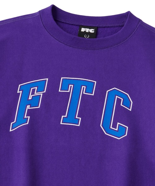 FTC（エフティーシー）の「CRACKED LOGO CREW NECK（スウェット・メンズ・ブラック/アッシュ/クリーム/ネイビー/パープル・MEDIUM/LARGE/X-LARGE/SMALL）」の10枚目の写真