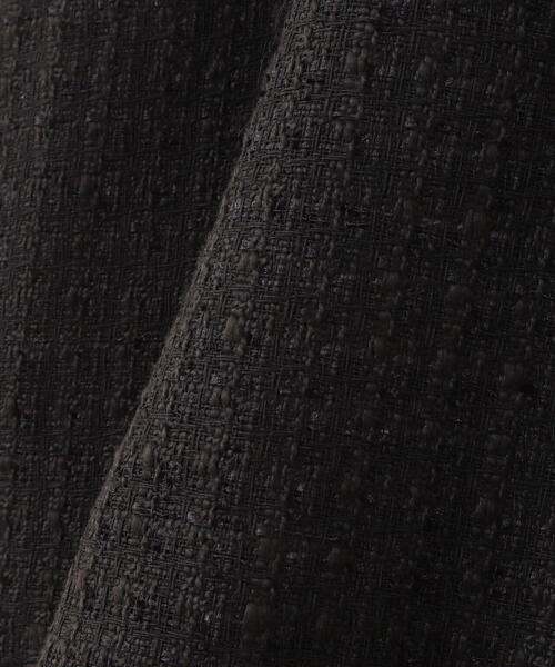 NATURAL BEAUTY BASIC（ナチュラルビューティーベーシック）の「◇ツイードレースアップスカート（スカート・レディース・ブラック/ブルー・MEDIUM）」の9枚目の写真