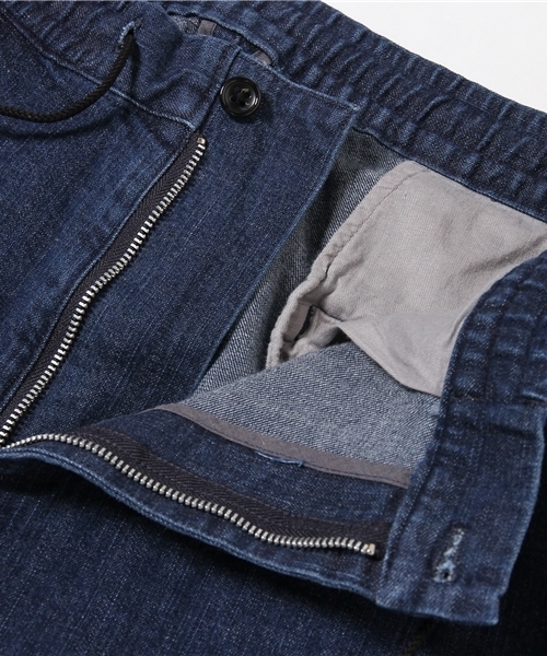 417 EDIFICE（フォーワンセブンエディフィス）の「◇10OZ ストレッチデニムイージーアンクルパンツ（デニムパンツ・メンズ・ネイビー/ブルー・LARGE/SMALL/MEDIUM）」の11枚目の写真