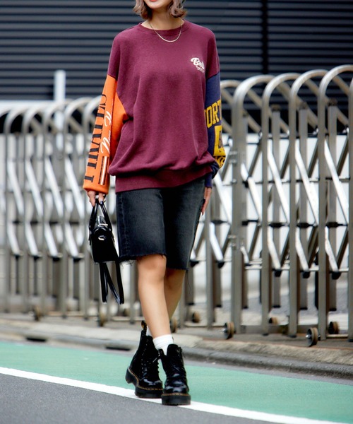 RODEO CROWNS WIDE BOWL（ロデオクラウンズワイドボウル）の「G/O クレイジースウェットトップス（スウェット・レディース・ブルー系その他2/グレー系その他/レッド系その他・FREE）」の17枚目の写真