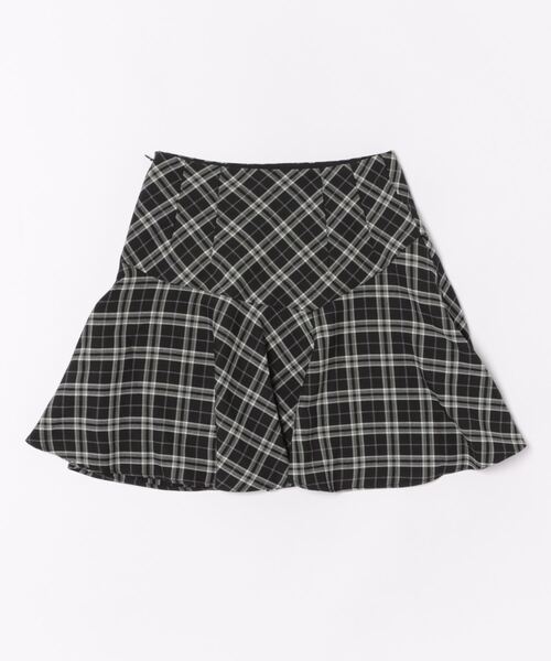 MOUSSY（マウジー）の「TARTAN ASSYMMETRY ミニスカート（スカート・レディース・ダークグレー/グリーン系その他/ブラック系その他・1/2）」の11枚目の写真