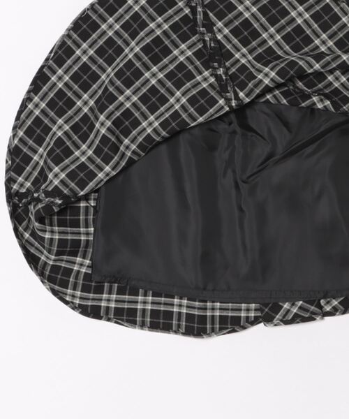 MOUSSY（マウジー）の「TARTAN ASSYMMETRY ミニスカート（スカート・レディース・ダークグレー/グリーン系その他/ブラック系その他・1/2）」の10枚目の写真