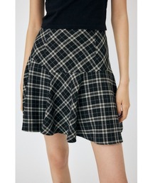 MOUSSY | TARTAN ASSYMMETRY ミニスカート(スカート)