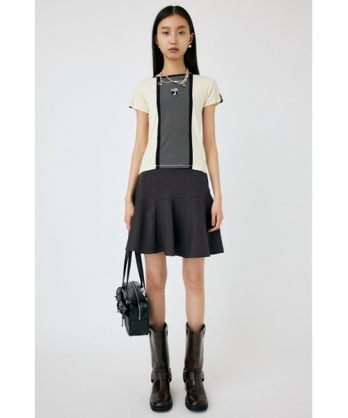 MOUSSY（マウジー）の「TARTAN ASSYMMETRY ミニスカート（スカート・レディース・ダークグレー/グリーン系その他/ブラック系その他・1/2）」の7枚目の写真