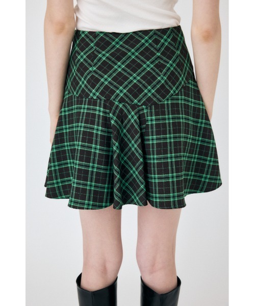 MOUSSY（マウジー）の「TARTAN ASSYMMETRY ミニスカート（スカート・レディース・ダークグレー/グリーン系その他/ブラック系その他・1/2）」の15枚目の写真