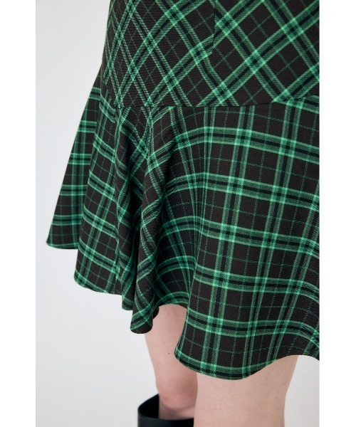 MOUSSY（マウジー）の「TARTAN ASSYMMETRY ミニスカート（スカート・レディース・ダークグレー/グリーン系その他/ブラック系その他・1/2）」の13枚目の写真