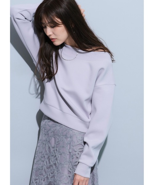 Mystrada - 【美品】マイストラーダ ワンショルダーダンボールスウェット ブルーグレー Mystrada - 【美品】マイストラーダ ワンショルダーダンボール