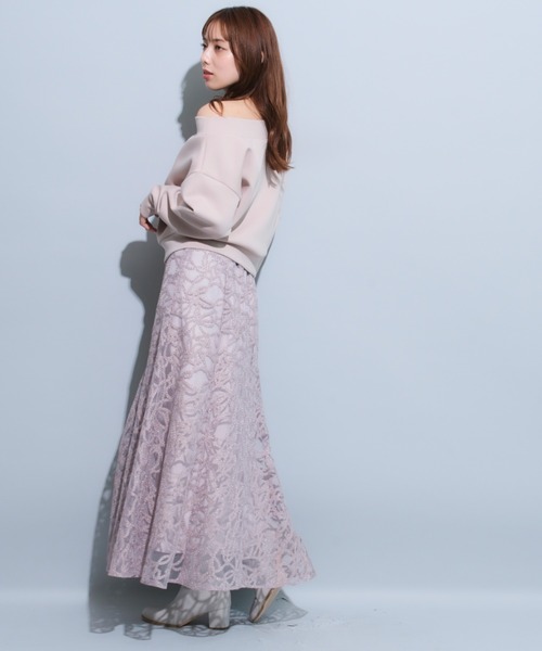 Mystrada - 【美品】マイストラーダ ワンショルダーダンボールスウェット ブルーグレー Mystrada - 【美品】マイストラーダ ワンショルダーダンボール