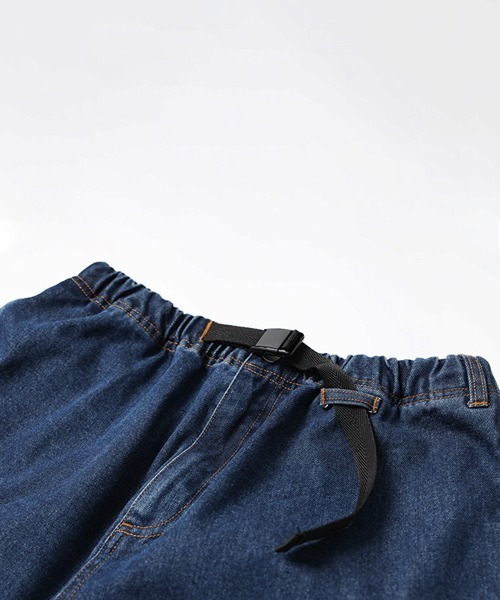 rehacer(レアセル)の「rehacer : Wide Tapered Cotton Denim(デニムパンツ・メンズ・インディゴブルー・SMALL/MEDIUM/LARGE)」の2枚目の写真