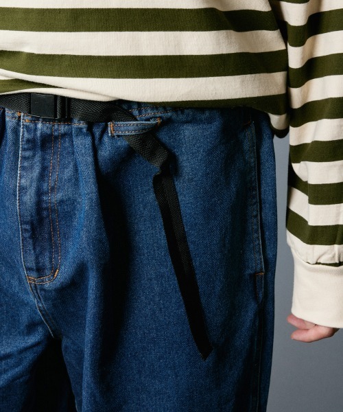 rehacer(レアセル)の「rehacer : Wide Tapered Cotton Denim(デニムパンツ・メンズ・インディゴブルー・SMALL/MEDIUM/LARGE)」の15枚目の写真