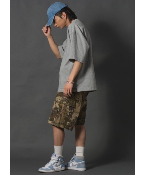 REGIEVO(レジエボ)の「REGIEVO 大人がはくストレッチカーゴショーツ(カーゴパンツ・メンズ・ベージュ/カーキ系/カーキ/ブラック・MEDIUM/LARGE)」の18枚目の写真