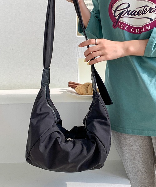 WEGO（ウィゴー）の「WEGO/【新色追加！】人気NO.1 ハーフムーンショルダー（ショルダーバッグ・レディース・アイボリー/ブラック・FREE）」の20枚目の写真